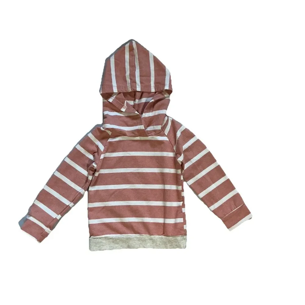 Eghunooy Toddler Hoodie and Pants Set Stripes Unisex 2T / 100 2-Pc Outfit
